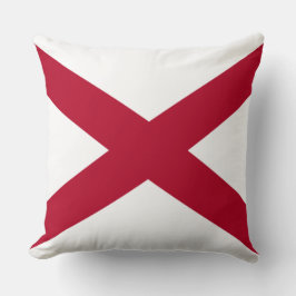 Cojín Decorativo Bandera del estado de Alabama