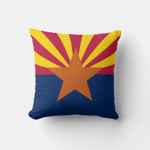 Cojín Decorativo Bandera del estado de Arizona