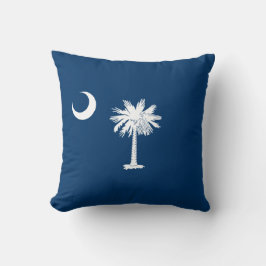 Cojín Decorativo Bandera del estado de Carolina del Sur