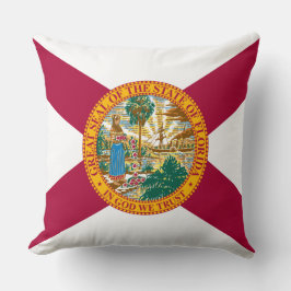 Cojín Decorativo Bandera del estado de Florida