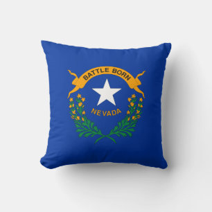Cojín Decorativo Bandera del estado de Nevada