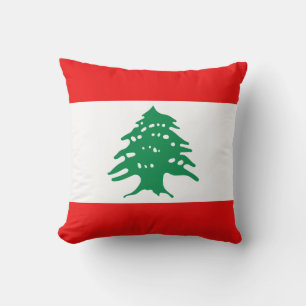 Cojín Decorativo Bandera del Líbano x Pillow