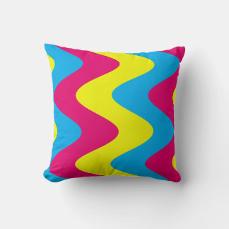 Cojín Decorativo Bandera del Orgullo Pansexual