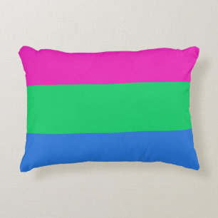 Cojín Decorativo Bandera del Orgullo Polisexual