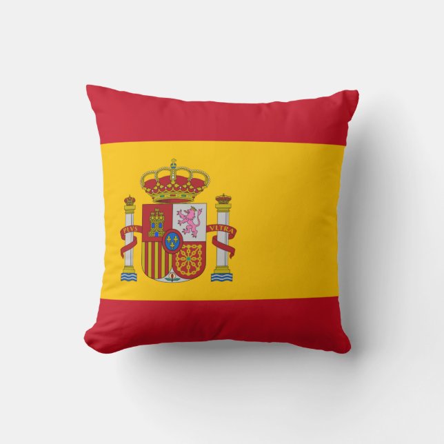 Cojín Decorativo Bandera española (Anverso)