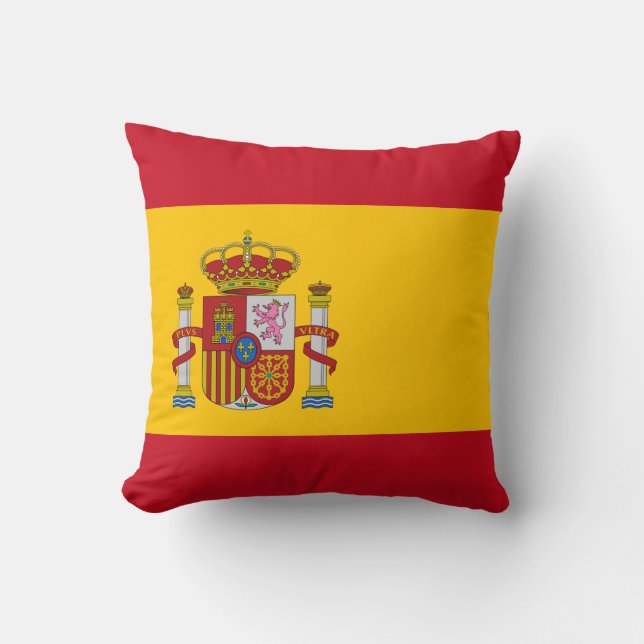 Cojín Decorativo Bandera española (España) (Anverso)