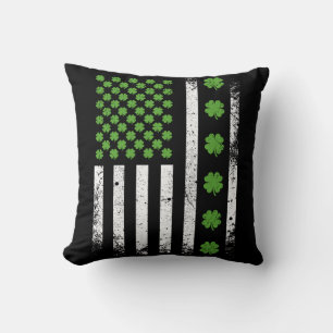 Cojín Decorativo Bandera estadounidense con piedras preciosas