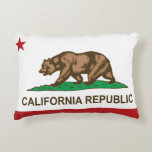 Cojín Decorativo Bandera estatal de California, Estados Unidos<br><div class="desc">Bandera de California</div>