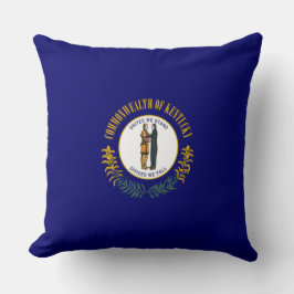 Cojín Decorativo Bandera Estatal de Kentucky