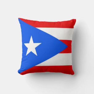 Cojín Decorativo Bandera estatal de Puerto Rico MoJo Pillow norteam