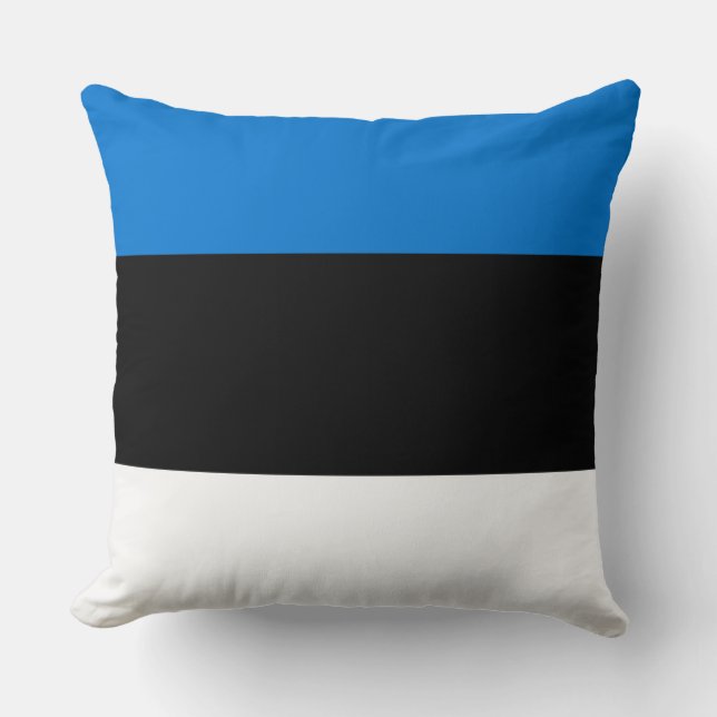 Cojín Decorativo Bandera estonia (Anverso)