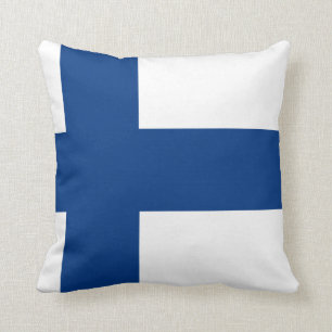 Cojín Decorativo Bandera finlandesa