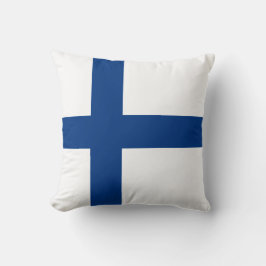 Cojín Decorativo Bandera finlandesa (Finlandia)