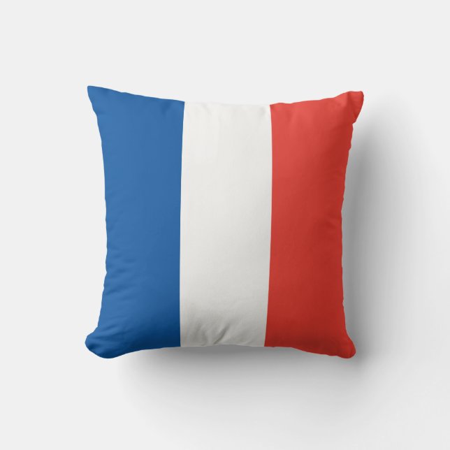 Cojín Decorativo Bandera francesa (Anverso)