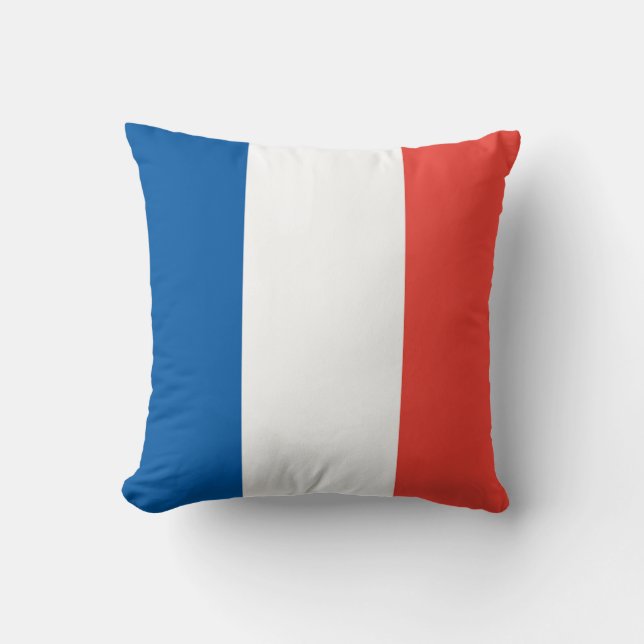 Cojín Decorativo Bandera francesa (Anverso)