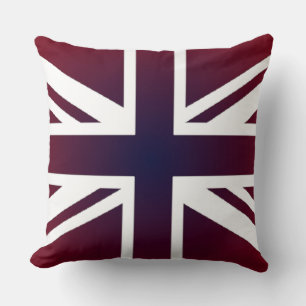 Cojín Decorativo Bandera genial de la Union Jack del Reino Unido