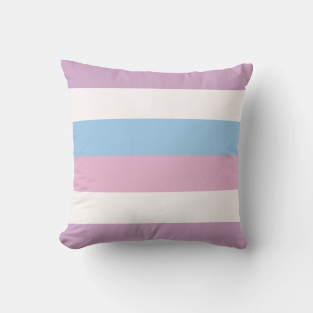 Cojín Decorativo Bandera intersexual 16 x 16 (Anverso)