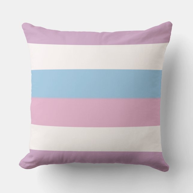 Cojín Decorativo Bandera intersexual 20 x 20 (Anverso)