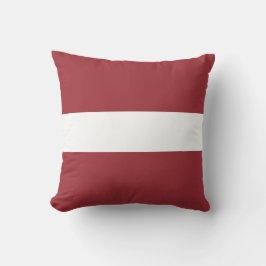Cojín Decorativo Bandera letona (Letonia)