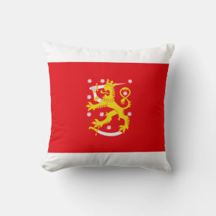 Cojín Decorativo Bandera Medieval de Finlandia