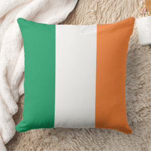 Cojín Decorativo Bandera Nacional de Irlanda, Estandarte irlandés, 