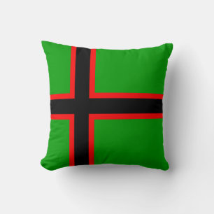 Cojín Decorativo Bandera nacional de Karelia