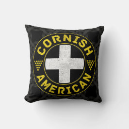 Cojín Decorativo Bandera norteamericana de Cornish