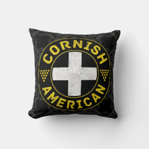 Cojín Decorativo Bandera norteamericana de Cornish