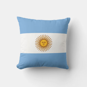 Cojín Decorativo Bandera Patriótica Argentina