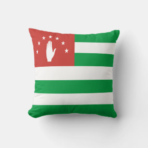 Cojín Decorativo Bandera patriótica de Abjasia