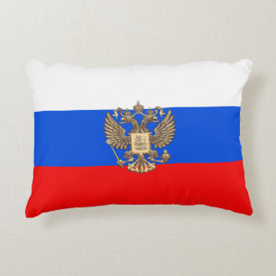 Cojín Decorativo Bandera rusa