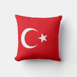 Cojín Decorativo Bandera turca (Turquía)