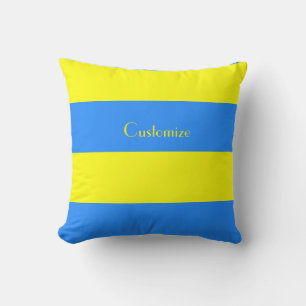 Cojín Decorativo Bandera ucraniana azul Thunder_Cove