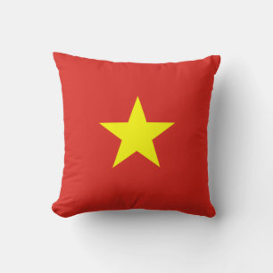 Cojín Decorativo Bandera vietnamita (Vietnam)