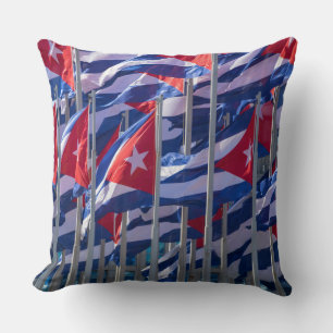 Cojín Decorativo Banderas cubanas, La Habana, Cuba
