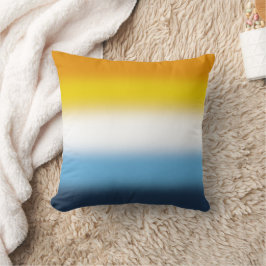 Cojín Decorativo Banderas de orgullo AroAce gradiente - Colorida ba