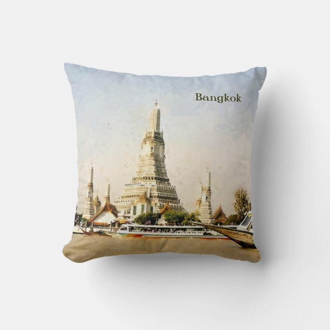 Cojín Decorativo Bangkok, Tailandia (Anverso)