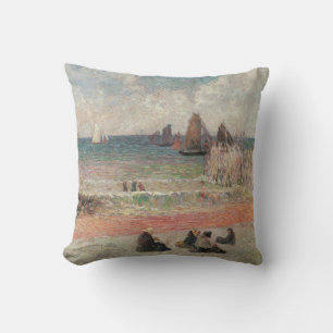 Cojín Decorativo Bañistas en Dieppe de Paul Gauguin