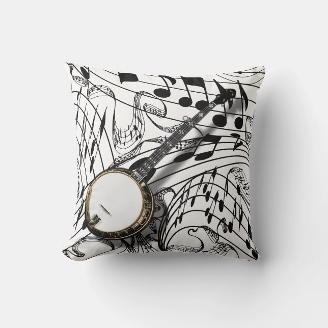 COJÍN DECORATIVO BANJO-PILLOW (Anverso)