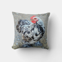 Bantam Cochin Chicken Pillow