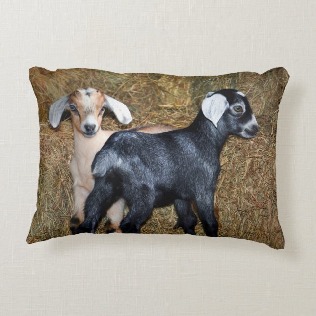 Cojín Decorativo Bany Goats (Reverso)