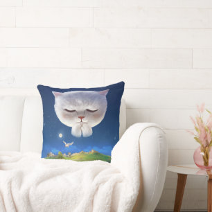 Cojín Decorativo Bao Bao: Sueño del cielo nocturno flotando entre e