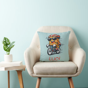 Cojín Decorativo Bar de desayuno ciclista