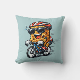 Cojín Decorativo Bar de desayunos de ciclismo