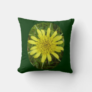 Cojín Decorativo Barba de cabra amarilla silvestre F26w