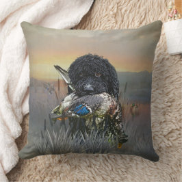 Cojín Decorativo Barbet , Perro de Agua Francés