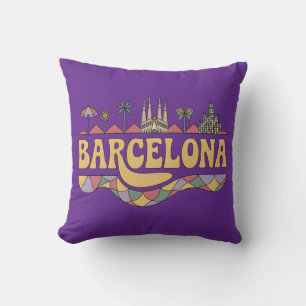 Cojín Decorativo Barcelona España Europa