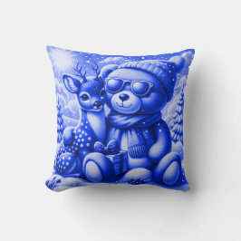 Cojín Decorativo Bärchen Rehkitz Weihnachten Christmas