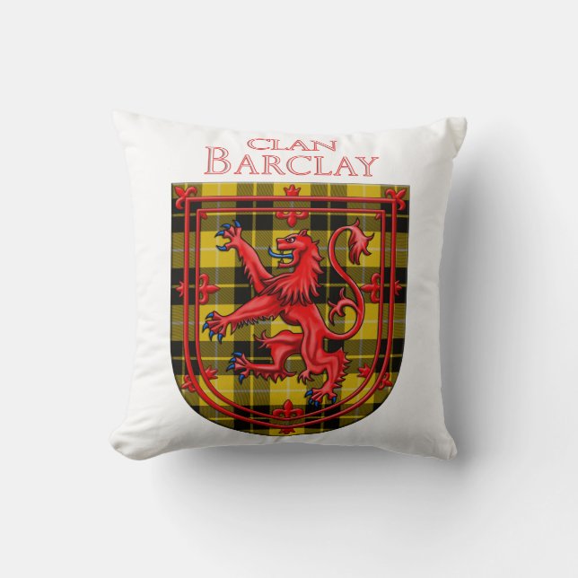 Cojín Decorativo Barclay Vestido Tartan Scottish Plaid (Anverso)