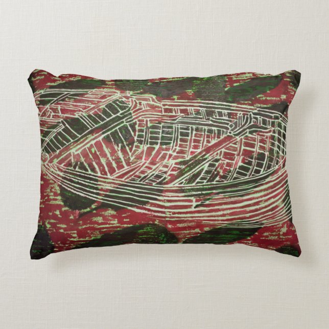 Cojín Decorativo Barco 2007 (Anverso)